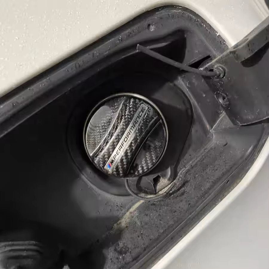 BMW Carbon Fiber Gas Cap Cover