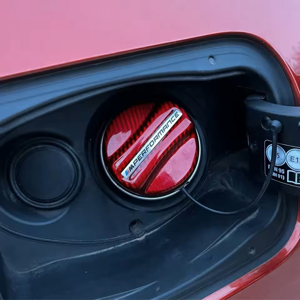 BMW Carbon Fiber Gas Cap Cover