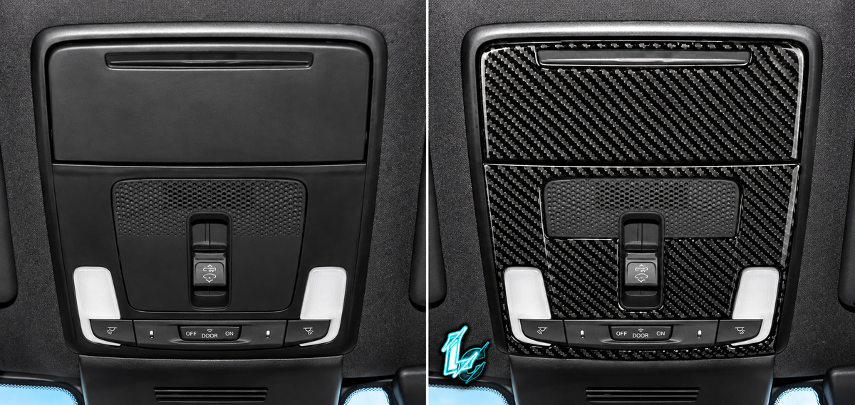 Honda Civic Carbon Fiber Overhead Console Trim (2022–2025)