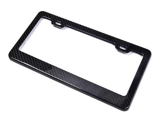 Carbon Fiber License Plate Frame