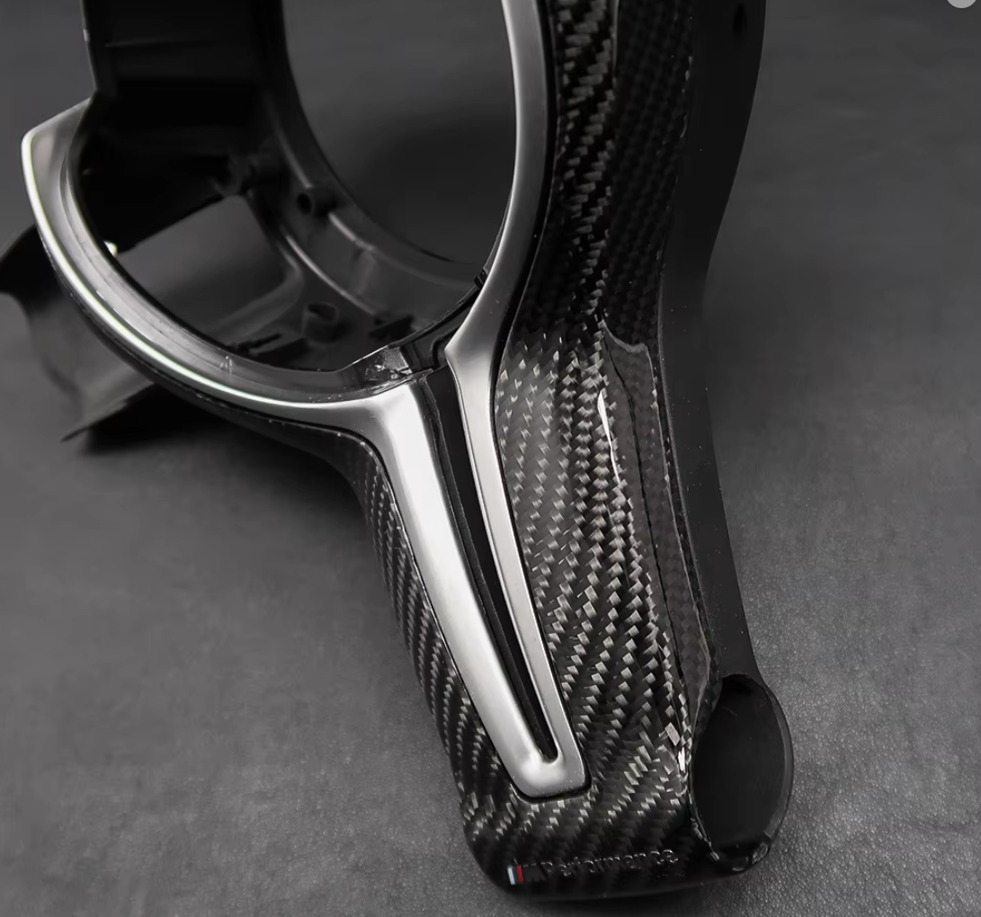 BMW M Carbon Fiber Steering Wheel Outer Trim