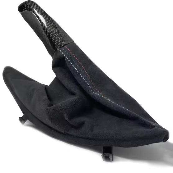 BMWM Performance Carbon Fiber Gear Knob, Handbrake, and Console Panel Cover
