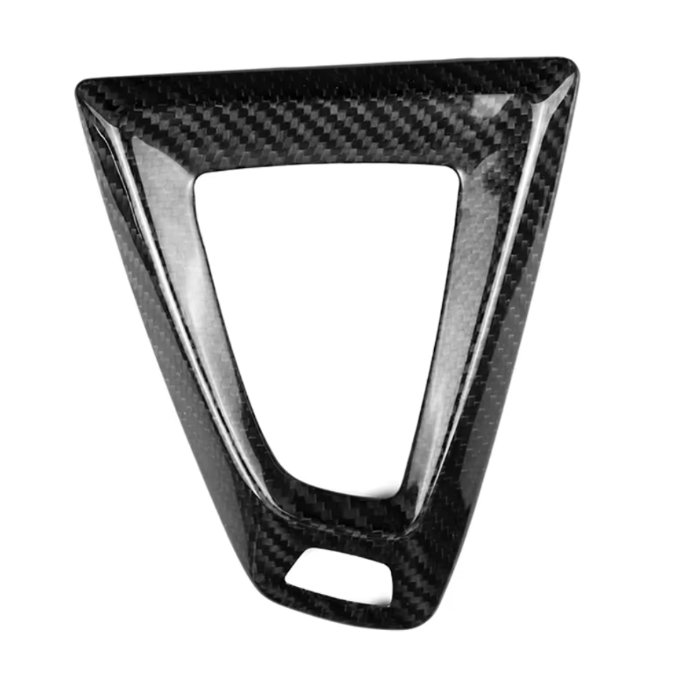 BMW Carbon Fiber Gear Shift Knob & Center Console Trim Cover