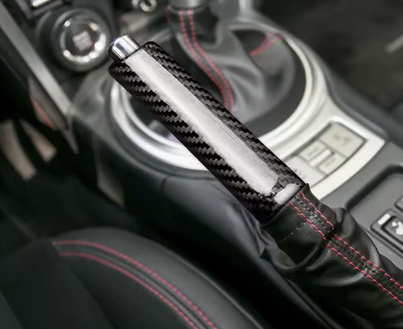 Carbon Fiber E-Brake Handle Cover for BRZ/GT86/GR86/ WRX/STI