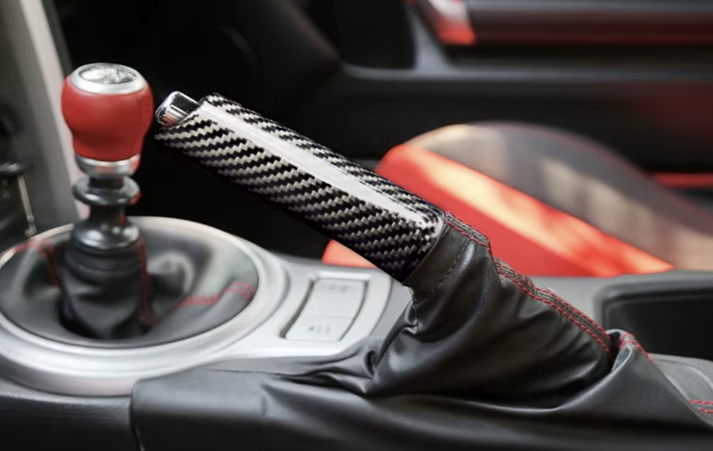 Carbon Fiber E-Brake Handle Cover for BRZ/GT86/GR86/ WRX/STI