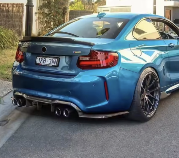 BMW F87 M2 Performance Style Carbon Fiber Diffuser