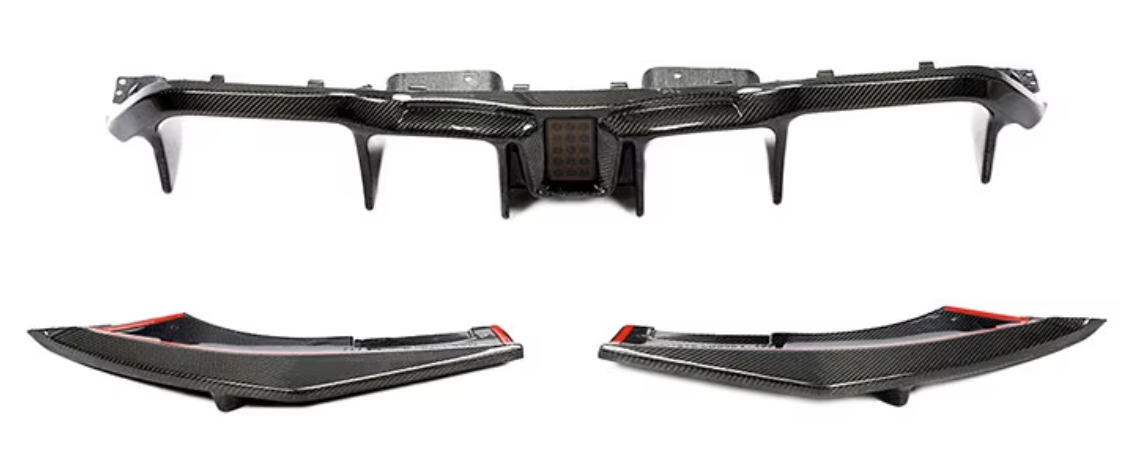 BMW F87 M2/Comp Carbon Fiber Kholen Style Diffuser
