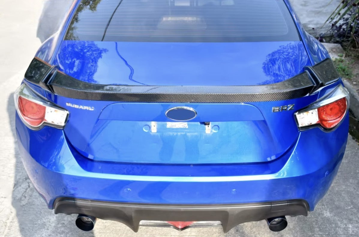 OEM Style Carbon Fiber Rear Spoiler for Toyota GT86 / Subaru BRZ