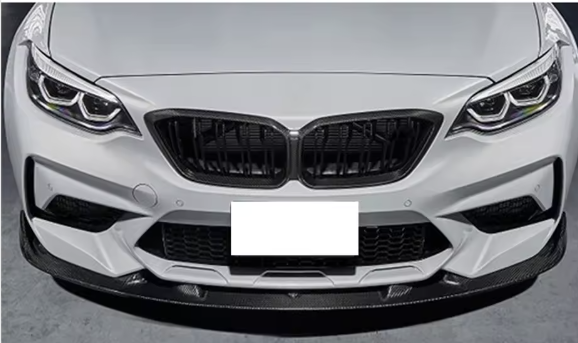 3D Style Carbon Fiber Front Lip for BMW F87 M2 Competition