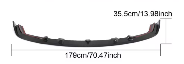 3D Style Carbon Fiber Front Lip for BMW F87 M2 Competition