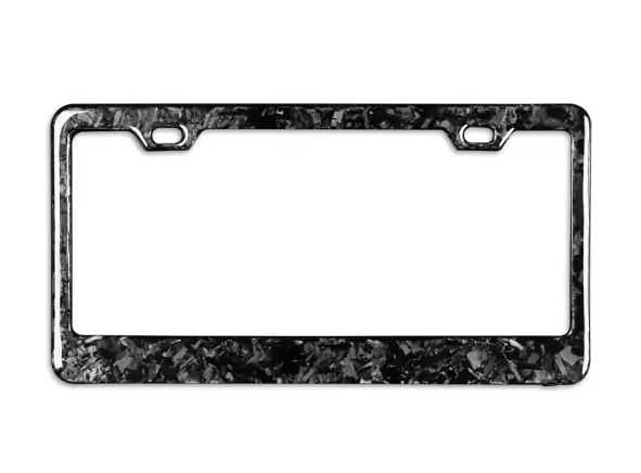 Carbon Fiber License Plate Frame