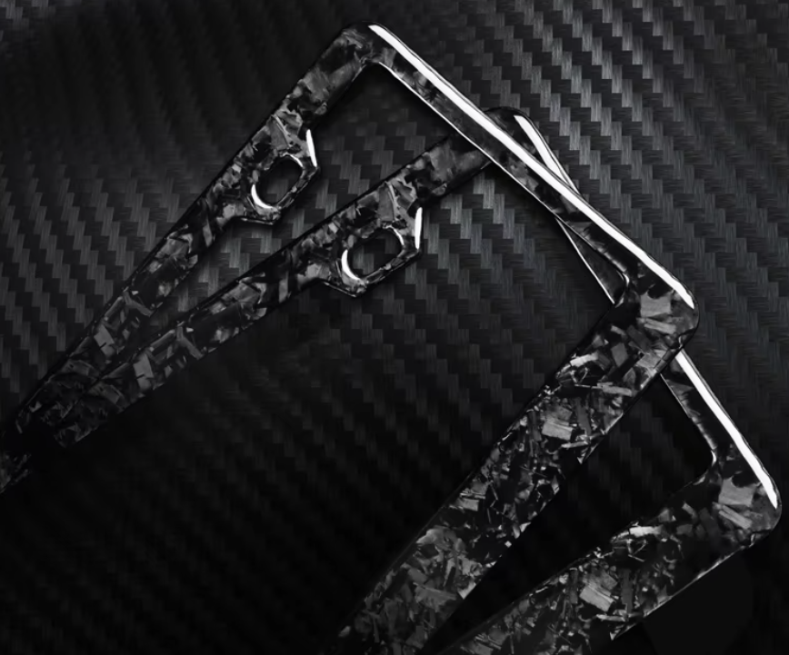 Carbon Fiber License Plate Frame