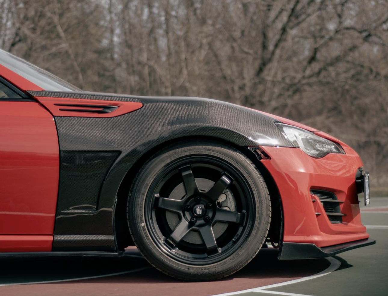 STI Style Carbon Fiber Vented Front Fenders for Toyota GT86/ BRZ *Special Order Item*