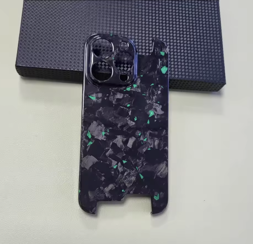 Carbon Fiber Iphone Cases with Flakes