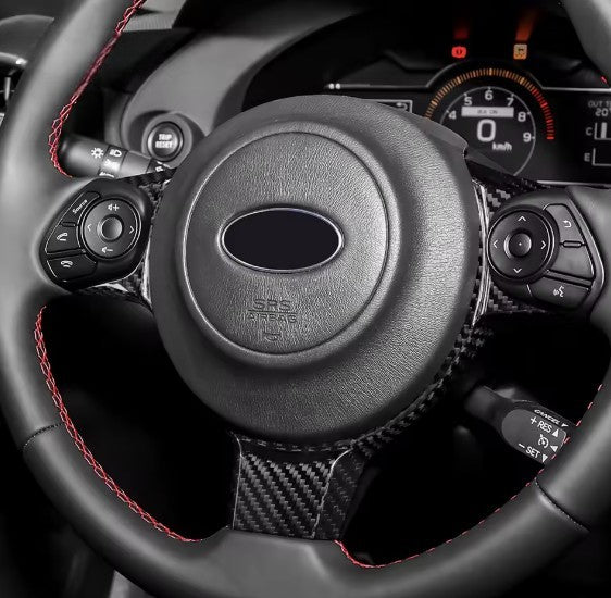 Carbon Fiber Steering Wheel Trim – Toyota Gt86/ GR86 / BRZ (2017+)