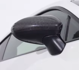 Carbon Fiber Side Door Mirror Cover Trim – Toyota GR86 / Subaru BRZ