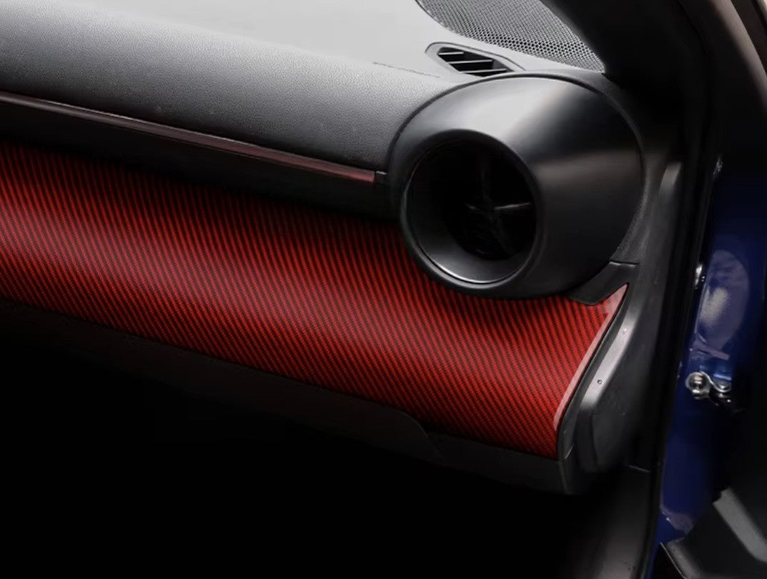 Carbon Fiber Dash Center Console Overlay for Subaru BRZ/ GR86