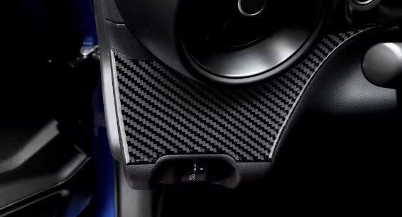 Carbon Fiber Dash Center Console Overlay for Subaru BRZ/ GR86