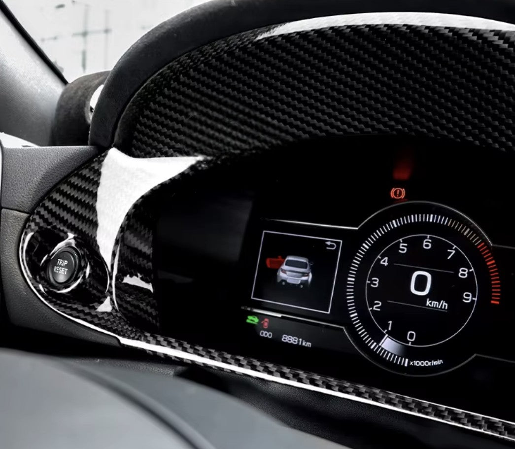 Carbon Fiber Instrument Cluster Frame Cover for BRZ/ GR86