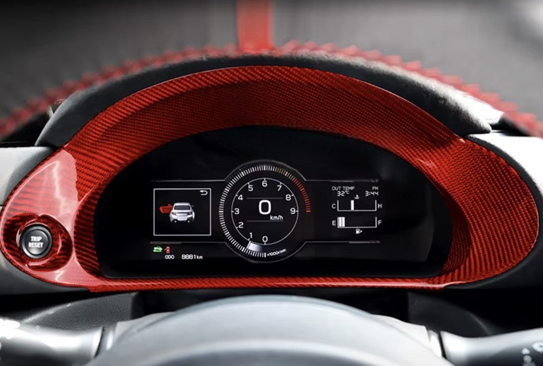 Carbon Fiber Instrument Cluster Frame Cover for BRZ/ GR86