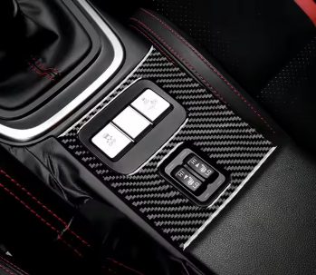 Carbon Fiber Center Button Cover/Overlay- BRZ/ GR86