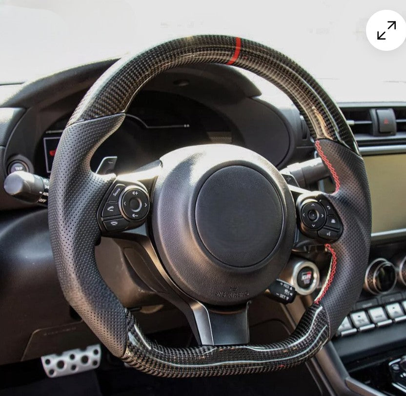 Racing Carbon Fiber Steering Wheel -BRZ /GT86 /Gr86 (2017+)