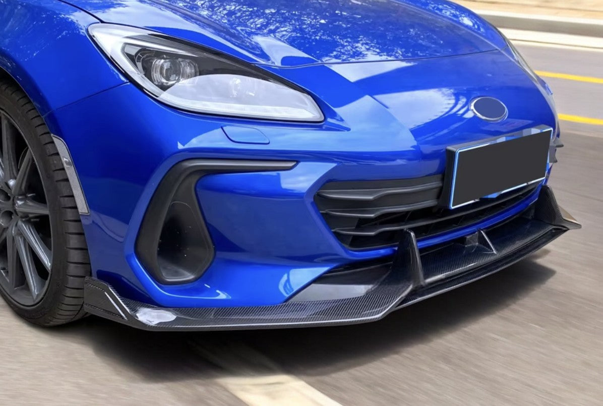 Carbon Fiber GTR-Style Front Bumper Lip for Subaru BRZ – SPECIAL ITEM