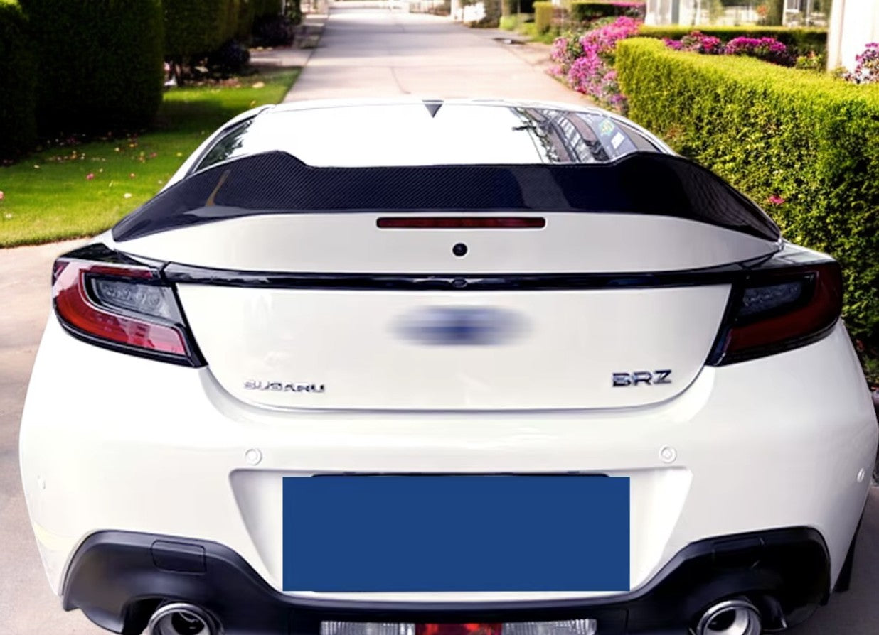 GT-Style Carbon Fiber Rear Trunk Spoiler Wing for GR86 / BRZ – SPECIAL ITEM