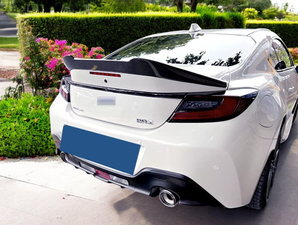 GT-Style Carbon Fiber Rear Trunk Spoiler Wing for GR86 / BRZ – SPECIAL ITEM