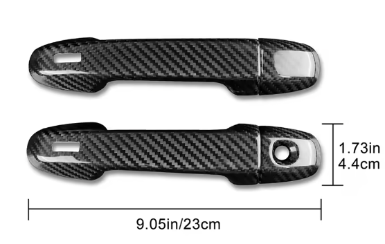 Carbon Fiber Door Handle Covers for- BRZ / GT86 / GR86/