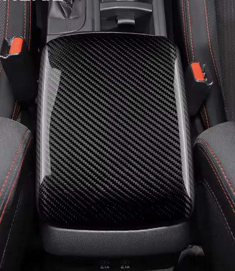 Carbon Fiber Rear Armrest Box Cover – Subaru WRX/WRX STI