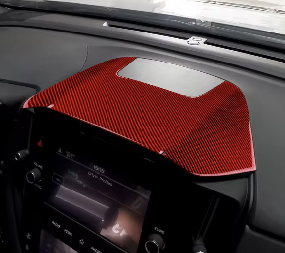 Carbon Fiber Center Console Dash Overlay- Subaru WRX/WRX STI