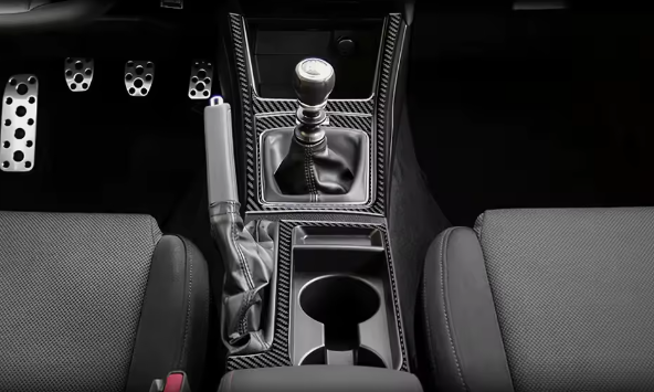 Carbon Fiber Center Cup/Gear Console Panel - Subaru WRX/STI