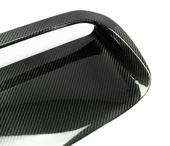 Carbon Fiber Front Hood Scoop Air Vent Cover Trim for Subaru WRX/STI