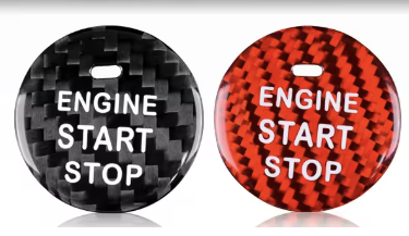 Carbon Fiber Push Button Start Cover- Subaru WRX/Sti