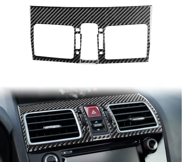 Carbon Fiber AC Outlet Vent Trim Overlay for Subaru WRX (2015-2021)