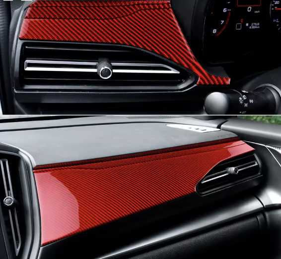 Carbon Fiber Dashboard Panel Trims for Subaru WRX/STI (2022+)