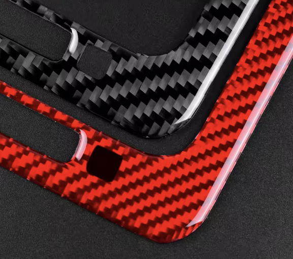 Carbon Fiber AC Outlet Vent Trim Overlay for Subaru WRX (2015-2021)