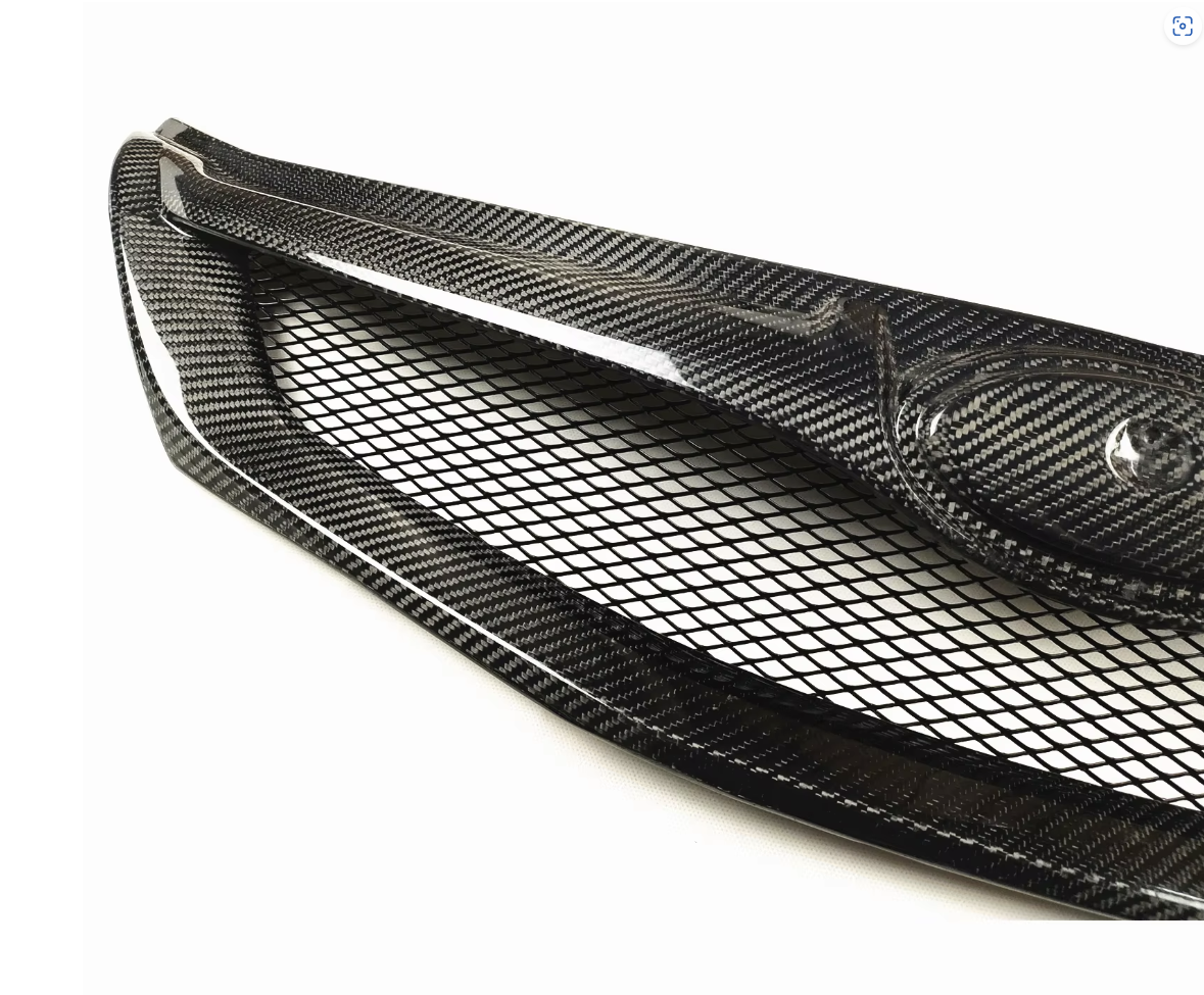 Carbon Fiber Front Grille Upper Mesh Replacement for Impreza WRX STI (2008-2011)
