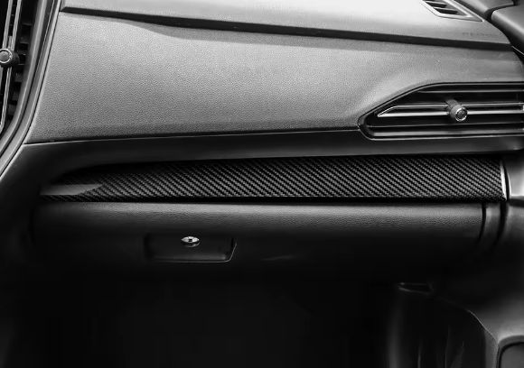 Carbon Fiber Lower Dashboard Trim Panel Overlay for Subaru WRX/STI (2022+)