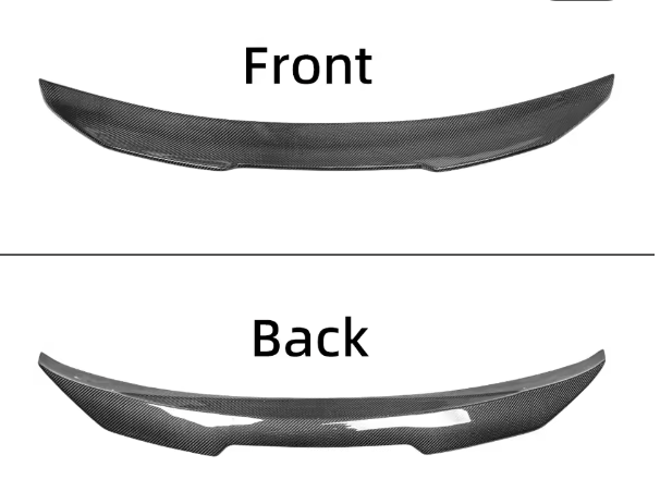 PSM Style Carbon Fiber Rear Spoiler for Infiniti Q50 / Q50S (2013-2023)