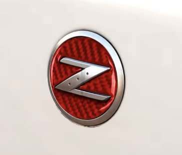 Carbon Fiber Fender Logo Emblem Overlay for Nissan 350Z (Z33)