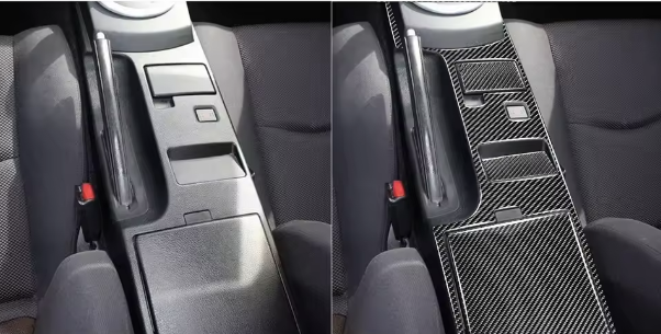 Carbon Fiber Center Console Trim for Nissan 350Z (Z33)