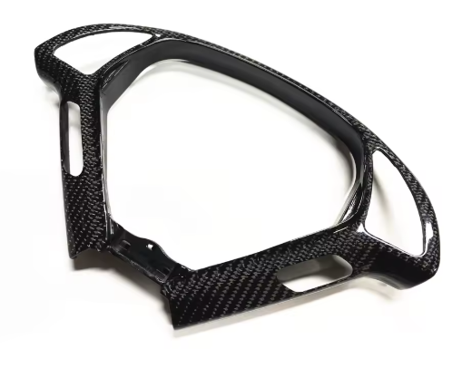 Carbon Fiber Steering Wheel Cover Trim for Infiniti G35, G37, Q60 et