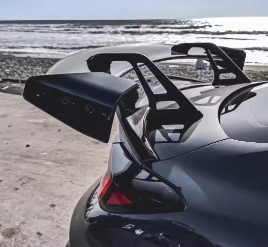 Carbon Fiber Swan-Neck Style GT Wing Spoiler – Universal Fit