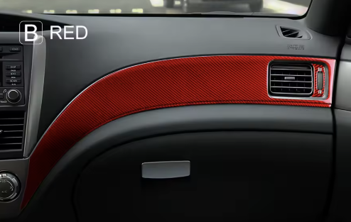 Carbon Fiber Dashboard Trim Overlay for Subaru Impreza wrx/sti (2008-2013)