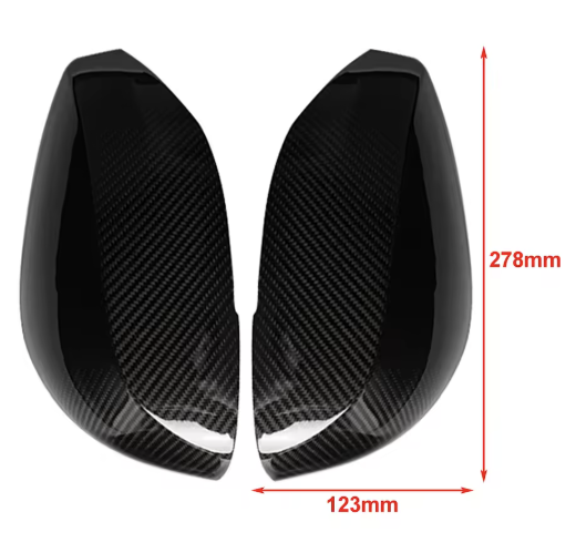 Carbon Fiber Side Mirror Covers for Infiniti Q50, Q70 Q60