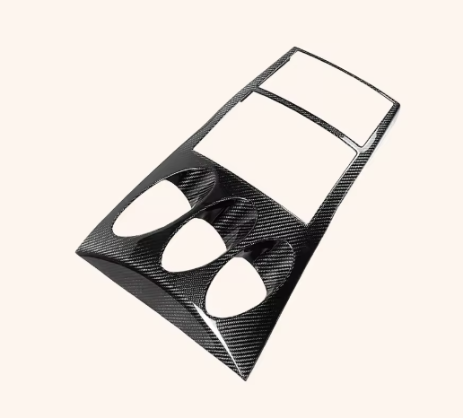 Carbon Fiber Center Radio Cover for Nissan 350Z (2003–2009)
