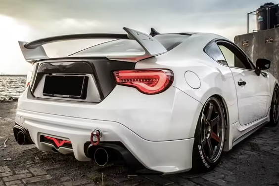 WRX Style Carbon Fiber Spoiler Wing for Toyota GT86 / Subaru BRZ