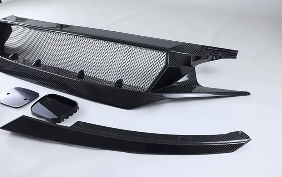 N1 Style Carbon Front Grille Trim – For Honda Civic FC / FK7 / FK8 Type-R (2016–2021)